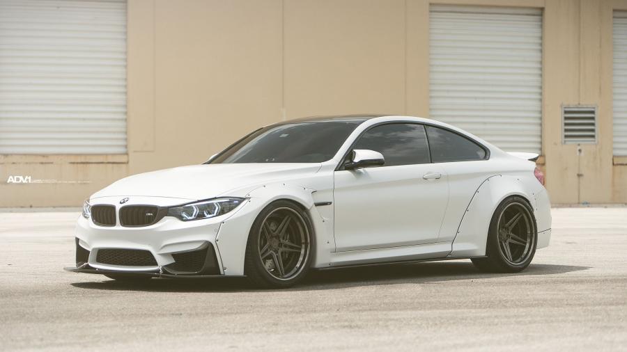 BMW M4 Coupe by Liberty Walk on ADV.1 Wheels (ADV05 TRACK SPEC SL) '2016